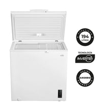 Congelador Horizontal Kalley Dual 194 Litros, Blanco