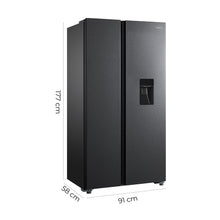 Nevecón Kalley Side By Side 439 Litros K-N439L2, Gris