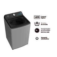 Lavadora Digital 22kg K-LD22g, Gris