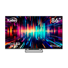Televisor KALLEY 86 Pulgadas Miniled QLED Gaming 4K-UHD Smart TV Google 86GM405