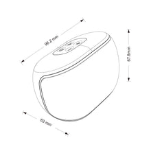 Parlante Portátil Kalley Bluetooth Radio Fm, Puerto Usb, Microsd K-Gp4Wa 4W, Gris