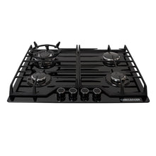 Estufa De Empotrar Challenger Gas Natural, Negro