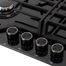 Estufa De Empotrar Challenger Gas Natural, Negro