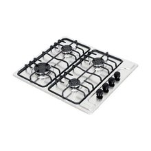 Estufa Empotrar Inox 4 Puestos 59cm Gas Natural Challenger Sp6040
