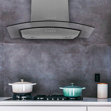 Campana Peninsula Acero Tipo Cristal 60Cm 3 Velocidades