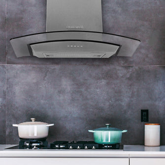 Campana Peninsula Acero Tipo Cristal 60Cm 3 Velocidades