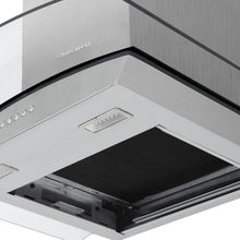 Campana Peninsula Acero Tipo Cristal 60Cm 3 Velocidades