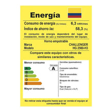 Horno Empotrar Mixto Negro 52lts 60cm 120V Challenger Hg2560
