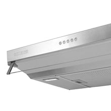 Campana Horizontal Acero Inoxidable 3 Velocidades 60Cm