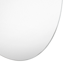 Espejo Ovalado Napoli, Gris, Diseño Moderno