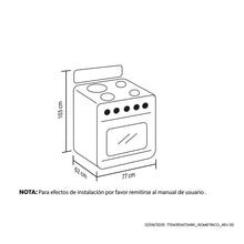 Estufa De Piso En Cristal Haceb De 76 Cm Gas Propano, Negro