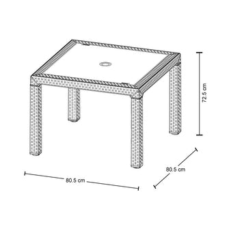 Mesa Eterna Wengue