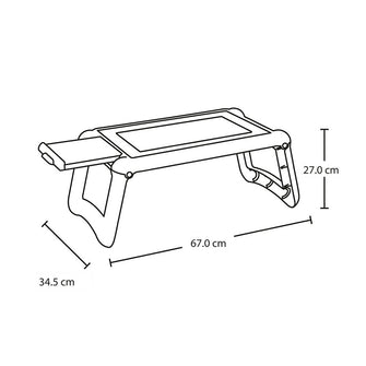 Mesa Personal Portátil Wengue