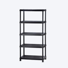 Estantería multifuncional de 5 Niveles Ventilada 18" Negro