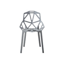 Silla Roxy, Color Gris Oscuro, Con espaldar y diseño Moderno X4