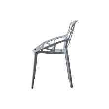 Silla Roxy, Color Gris Oscuro, Con espaldar y diseño Moderno X2