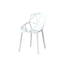 Set de 2 Sillas Roxy, Color Blanco, con Espaldar y Diseño Moderno