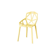 Set de 2 Sillas Roxy, Color Amarillo, con Espaldar y Diseño Moderno