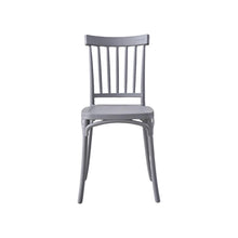 Combo Lokur, Incluye Comedor y 4 Sillas con Espaldar Color Gris Oscuro