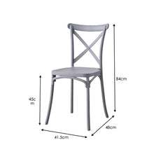 Combo Boreal, Incluye Mesa Redonda y 2 Sillas en Color Gris Oscuro