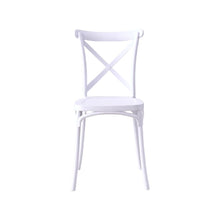 Combo Luzia, Incluye Comedor y 4 Sillas con Espaldar Color Blanco