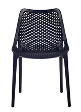 Silla Miame, Negro, con Espaldar y Reposa Brazos