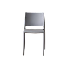 Set de 6 Sillas Toledo, Color Gris, con Espaldar Liso y Cuadrado, Diseño Moderno