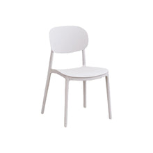 Silla Milan, Color Blanco, Con espaldar y diseño Moderno X4