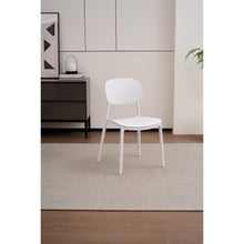 Silla Milan, Color Blanco, Con espaldar y diseño Moderno X2