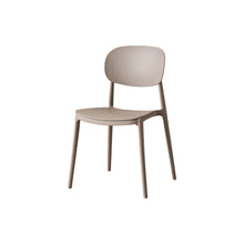 Set de 4 Sillas Milán, Color Taupe, con Espaldar y Diseño Moderno
