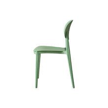 Set de 4 Sillas Milán, Color Verde, con Espaldar y Diseño Moderno