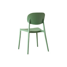 Set de 2 Sillas Milán, Color Verde, con Espaldar y Diseño Moderno
