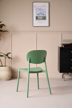 Set de 2 Sillas Milán, Color Verde, con Espaldar y Diseño Moderno