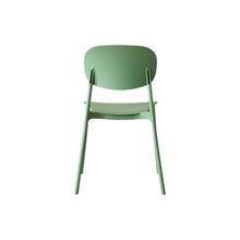 Set de 2 Sillas Milán, Color Verde, con Espaldar y Diseño Moderno