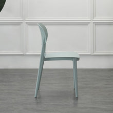 Set de 2 Sillas Milán, Color Azul Claro, con Espaldar y Diseño Moderno
