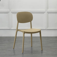 Silla Milán, Color Khaki, con Espaldar y Diseño Moderno