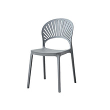 Set de 2 Sillas Paraíso, Color Gris Oscuro, con Espaldar y Diseño Moderno