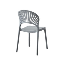 Silla Paraiso, Color Gris Oscuro, Con espaldar y diseño Moderno X2