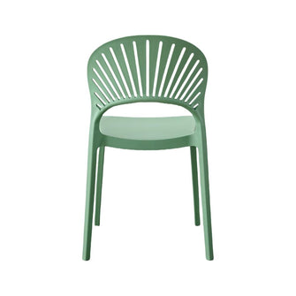 Silla Paraiso, Color Verde Oliva, Con espaldar y diseño Moderno