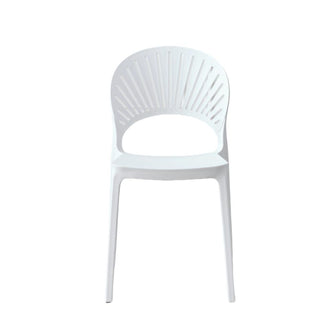 Silla Paraiso, Color Blanco, Con espaldar y diseño Moderno