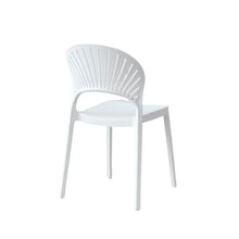 Silla Paraiso, Color Blanco, Con espaldar y diseño Moderno X2
