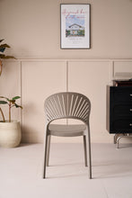 Set de 2 Sillas Paraíso, Color Taupe, con Espaldar y Diseño Moderno