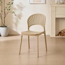 Silla Paraíso, Color Khaki, con Espaldar y Diseño Moderno
