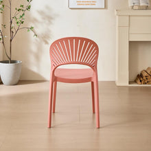 Silla Paraíso, Color Salmón, con Espaldar y Diseño Moderno