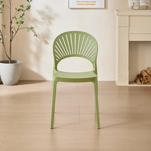 Set de 2 Sillas Paraíso, Color Verde, con Espaldar y Diseño Moderno