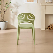 Set de 4 Sillas Paraíso, Color Verde, con Espaldar y Diseño Moderno