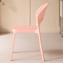Set de 2 Sillas Paraíso, Color Mandarina, con Espaldar y Diseño Moderno