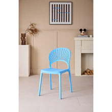 Silla Paraiso, Color Azul, Con espaldar y Diseño moderno X4