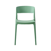 Silla Monaco, Color Verde Oliva, Con espaldar y diseño Moderno X4