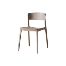 Set de 2 Sillas Mónaco, Color Taupe, con Espaldar y Diseño Moderno